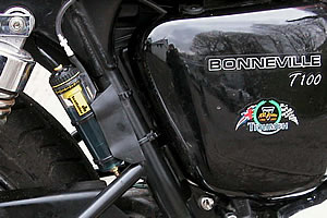 foto: cuña Triumph Bonneville